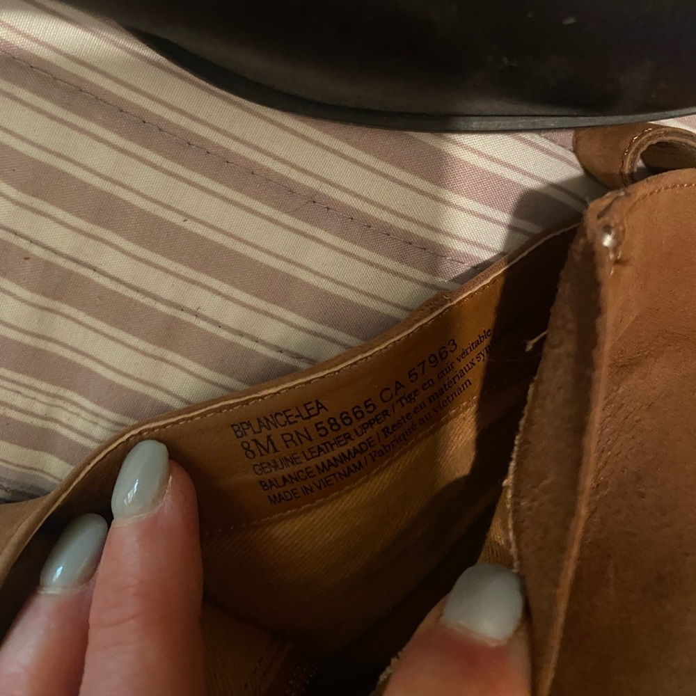 Brown BP ankle booties